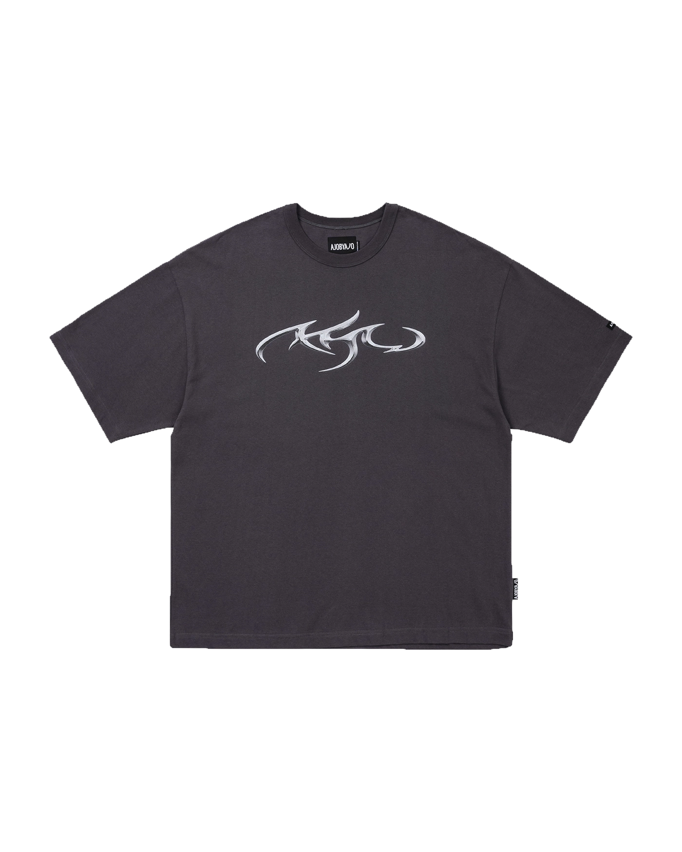 【SCR x AJOBYAJO】SCR x AJOBYAJO Mini T-shirt [CHARCOAL] SCR x AJOBYAJO Mini T-shirt [CHARCOAL] – Seoul Community Radio